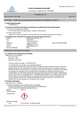 Fiche de données de sécurité 