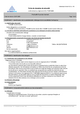  Fiche de données de sécurité 