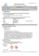 Fiche de données de sécurité