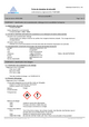Fiche de données de sécurité