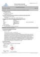 Fiche de données de sécurité