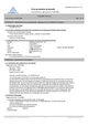 Fiche de données de sécurité Visalys CemCore