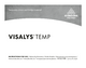 Mode d’emploi Visalys Temp